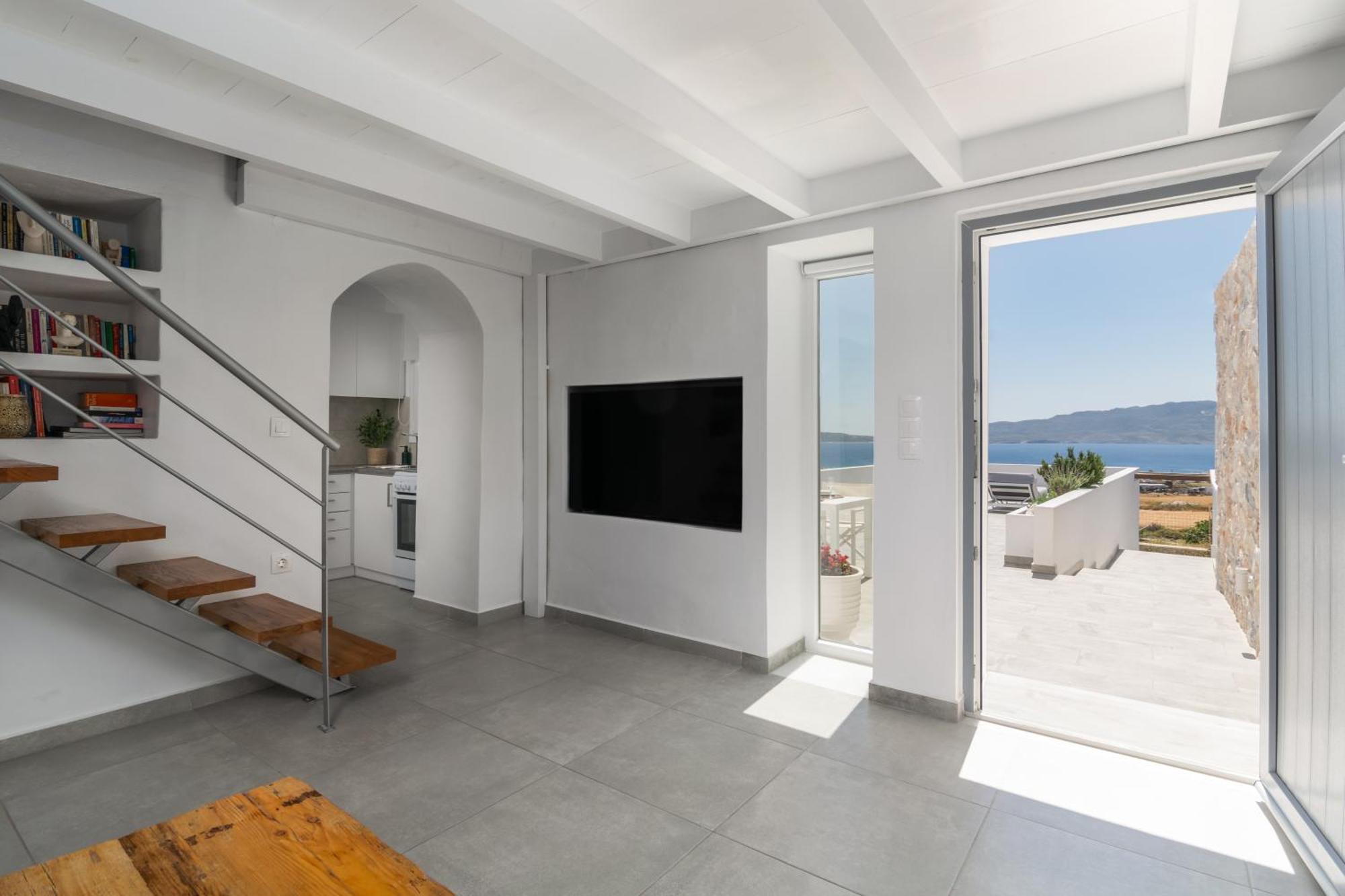 Casa Anna Loft Boutique House With Full Sea View Villa Adamantas  Buitenkant foto